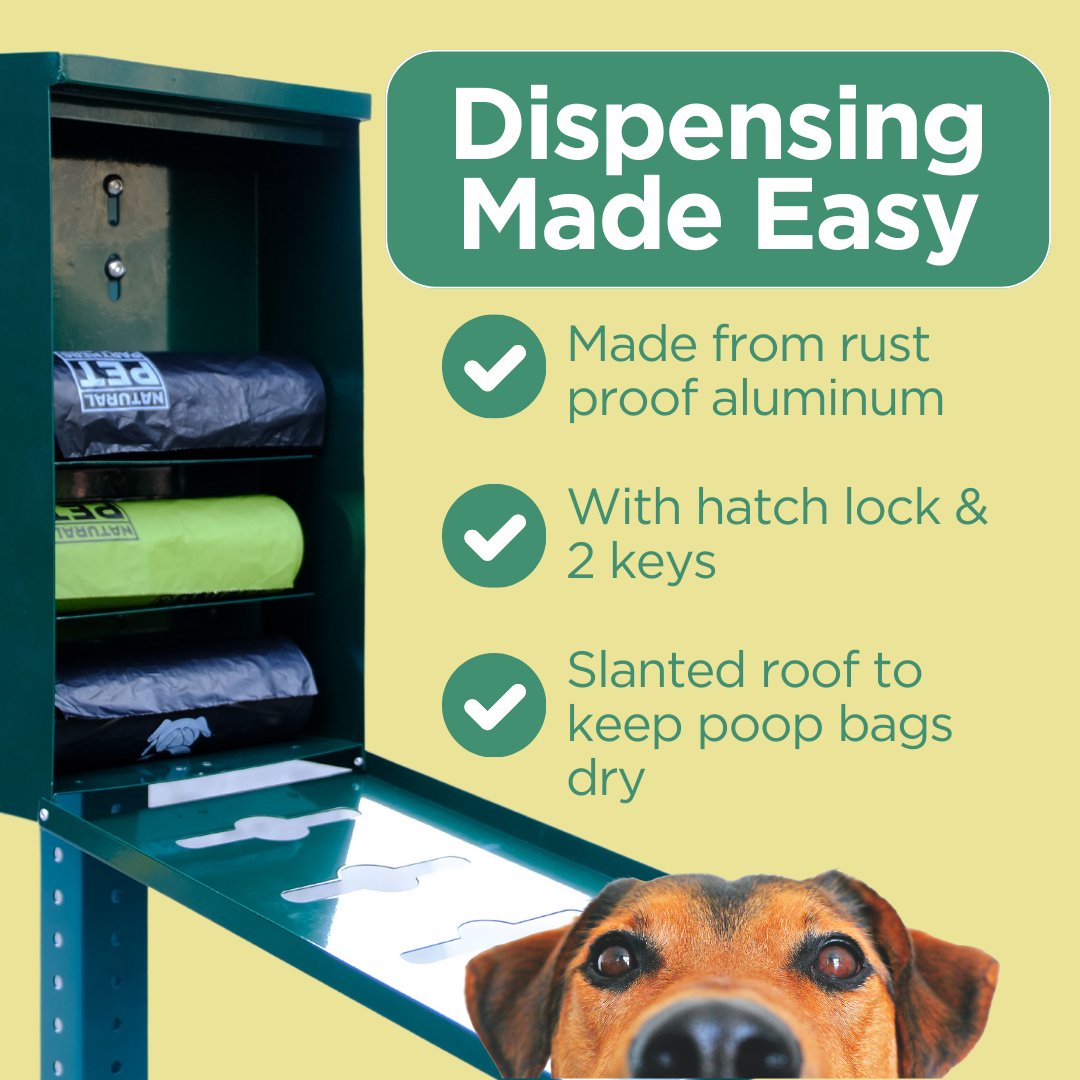 Spartan Pet Waste Station (Header/Roll) - Foresight USA