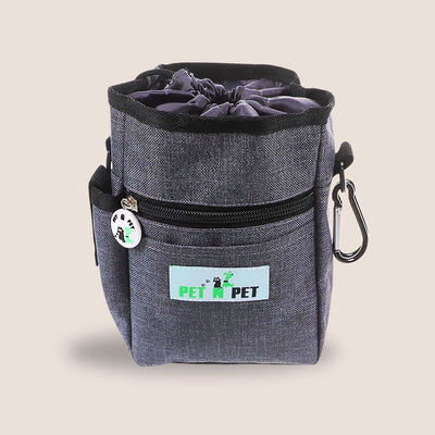 Dog Treat Pouch with 3 Rolls of Poop Bags