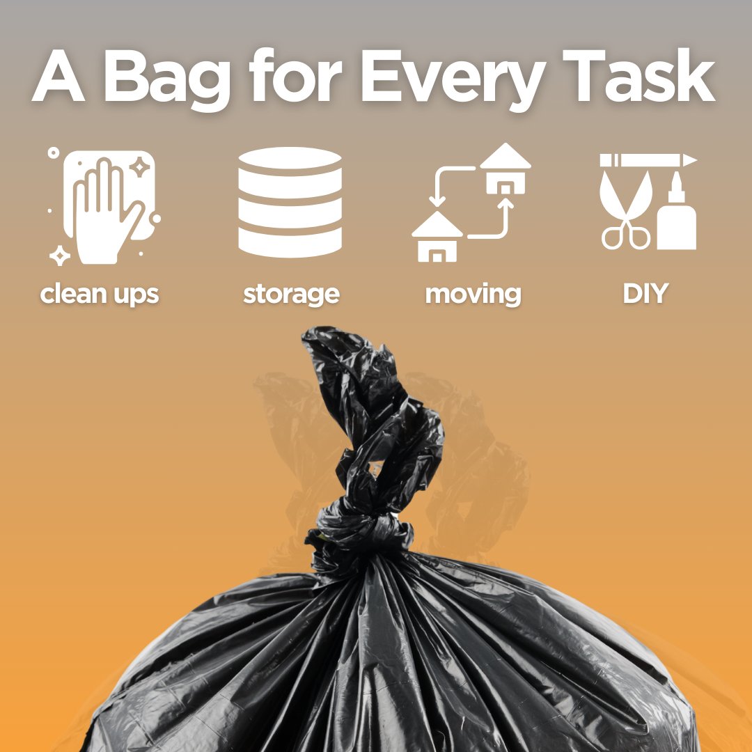 13 Gallon Bio - Based Trash Can Liners 200 Counts - Foresight USA