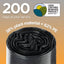 13 Gallon Bio - Based Trash Can Liners 200 Counts - Foresight USA