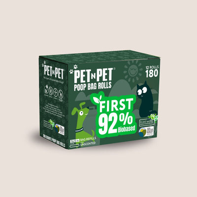 92% Biobased Poop Bags