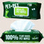 Dog Wipes Cleaning & Deodorizing 100 Count