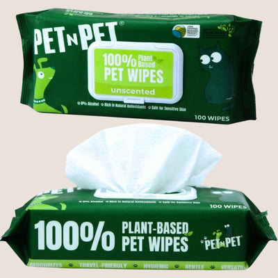 Dog Wipes Cleaning & Deodorizing 100 Count