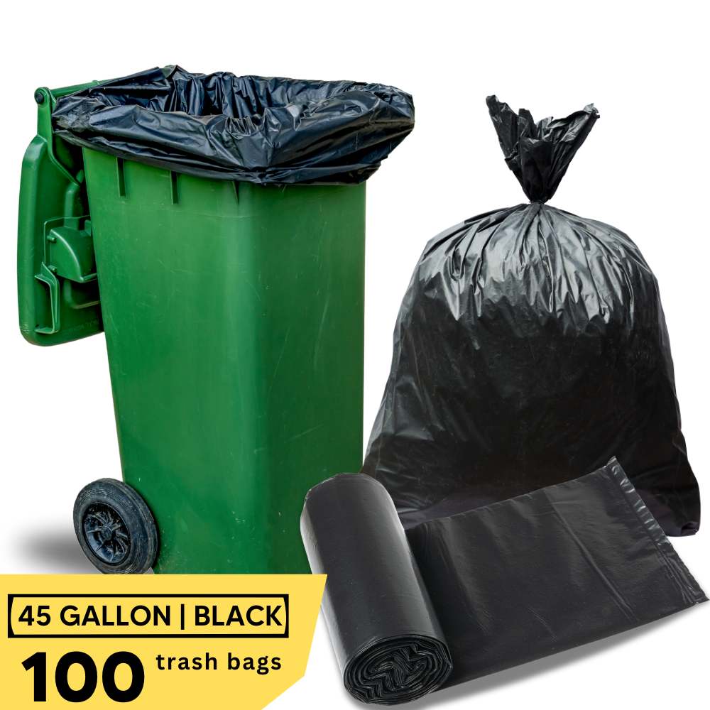 45 Gallon Bio-Based Trash Bag Case of 100