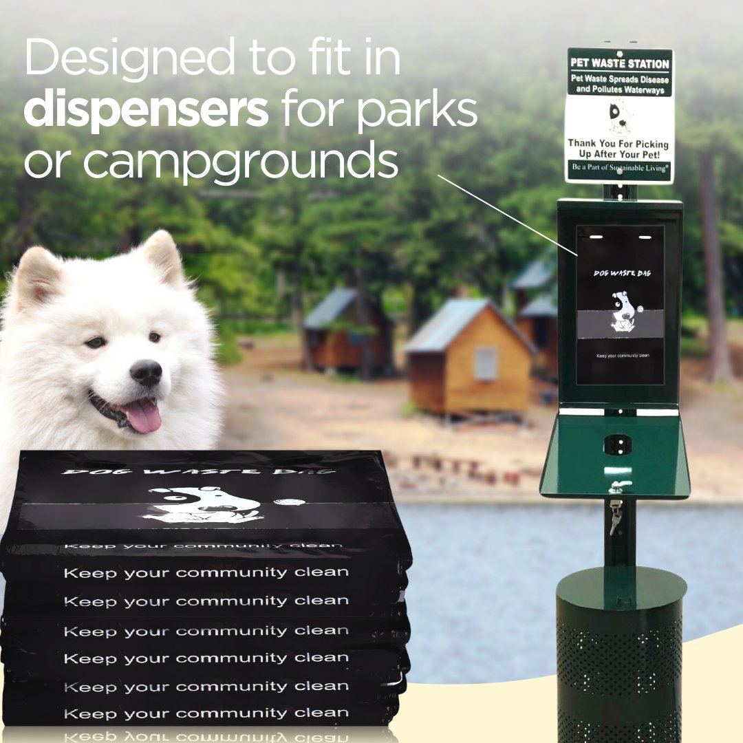 Large Recycled Commercial Dog Waste Bags (Headers) - Foresight USA