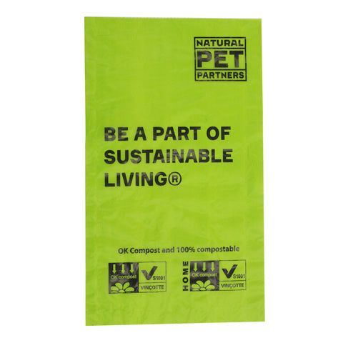Certified Compostable Commercial Bulk Dog Waste Bags (Rolls)