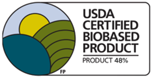USDA Certified Biobased Product 48%